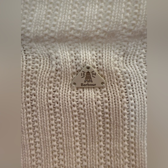 Like New Barbour Womens Foxton Knitted sweater Size:6 - Picture 7 of 8